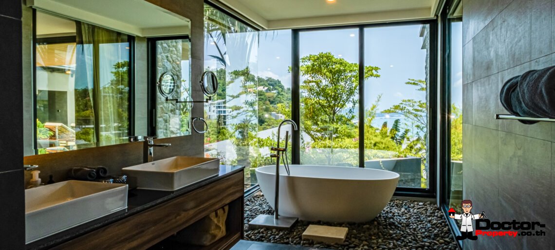 New Luxury 5 Bedroom with Stunning Sea view in Chaweng Noi, Koh Samui – For Sale